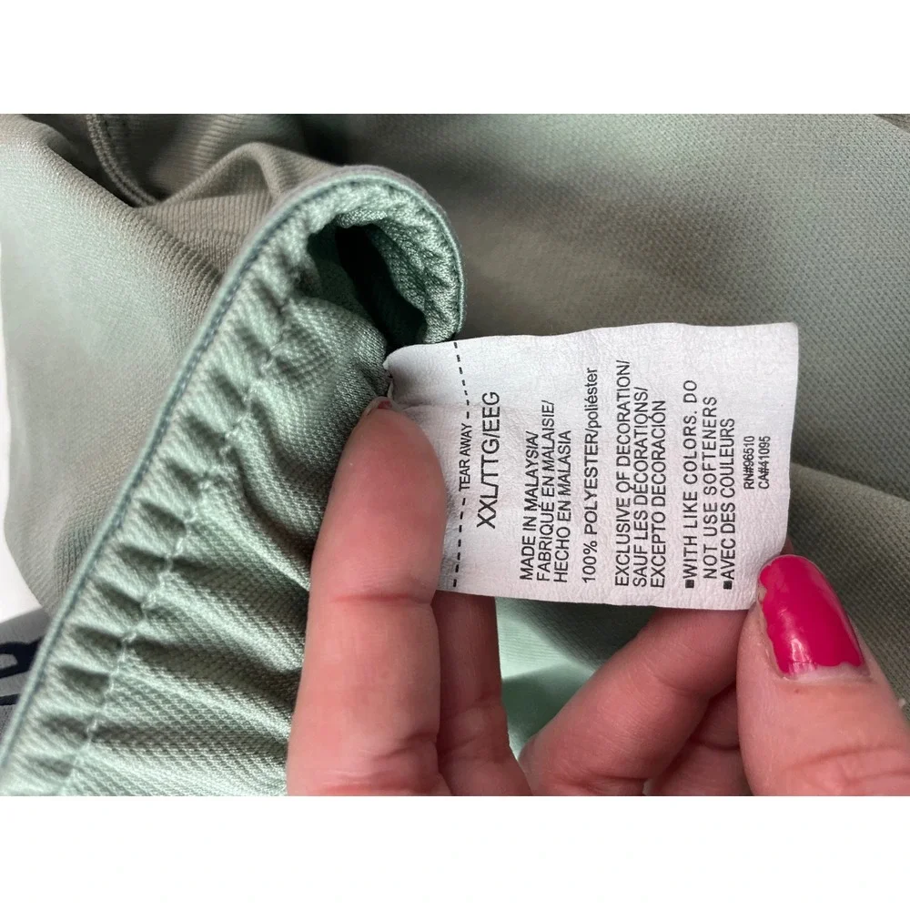 Under Armour HeatGear Shorts Womens XXL Green Black Running Athletic Training - Picture 5 of 10